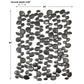 Skipping - Stones Forged Iron Wall Art - Black