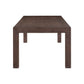 Cascade Falls - Rectangular Leg Table - Satin Espresso