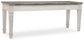 Skempton - Storage Bench - White