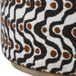 Cas - Plush Ottoman - Espresso
