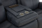 Warren - Power Reclining Sofa With Console, Power Headrest & Lumbar