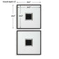 Origins - Shadow Boxes (Set of 2) - Black / White