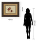 Two Generations - Framed Print Wall Art - Beige