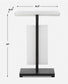 Elements Bubble - Glass Accent Table