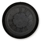Dairton - Wall Clock - Black / Gold Finish