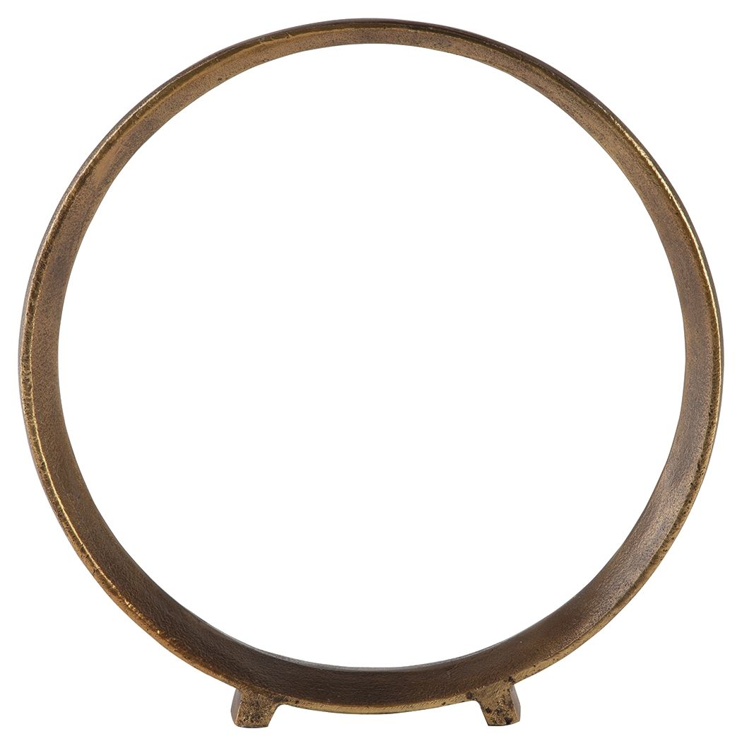 Ryandale - Sculpture (Set of 2) 15.5" - Antique Brass Finish