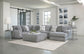 Glacier - Sectional With Cocktail Ottoman