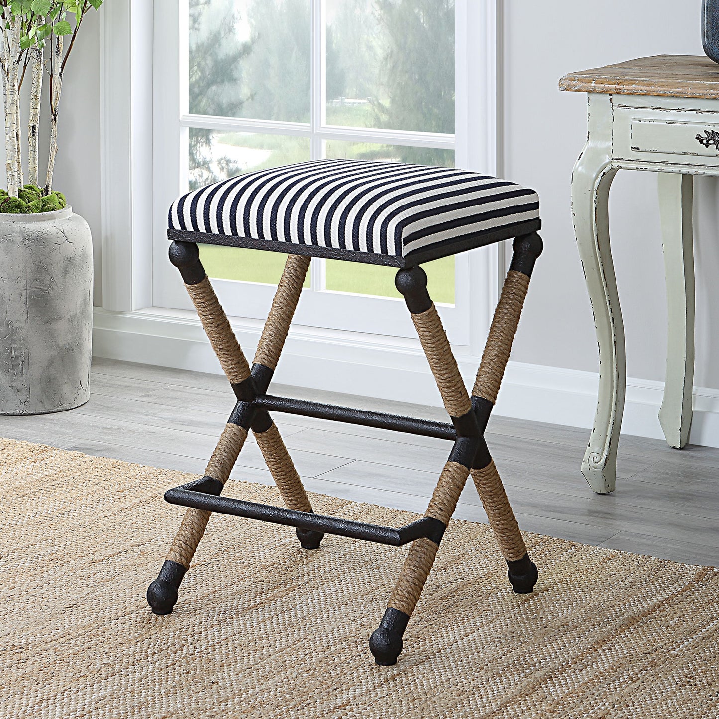 Braddock - Backless Counter Stool - Black