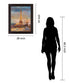 Parisian Lights - 28" x 34" Framed Wall Art - Yellow