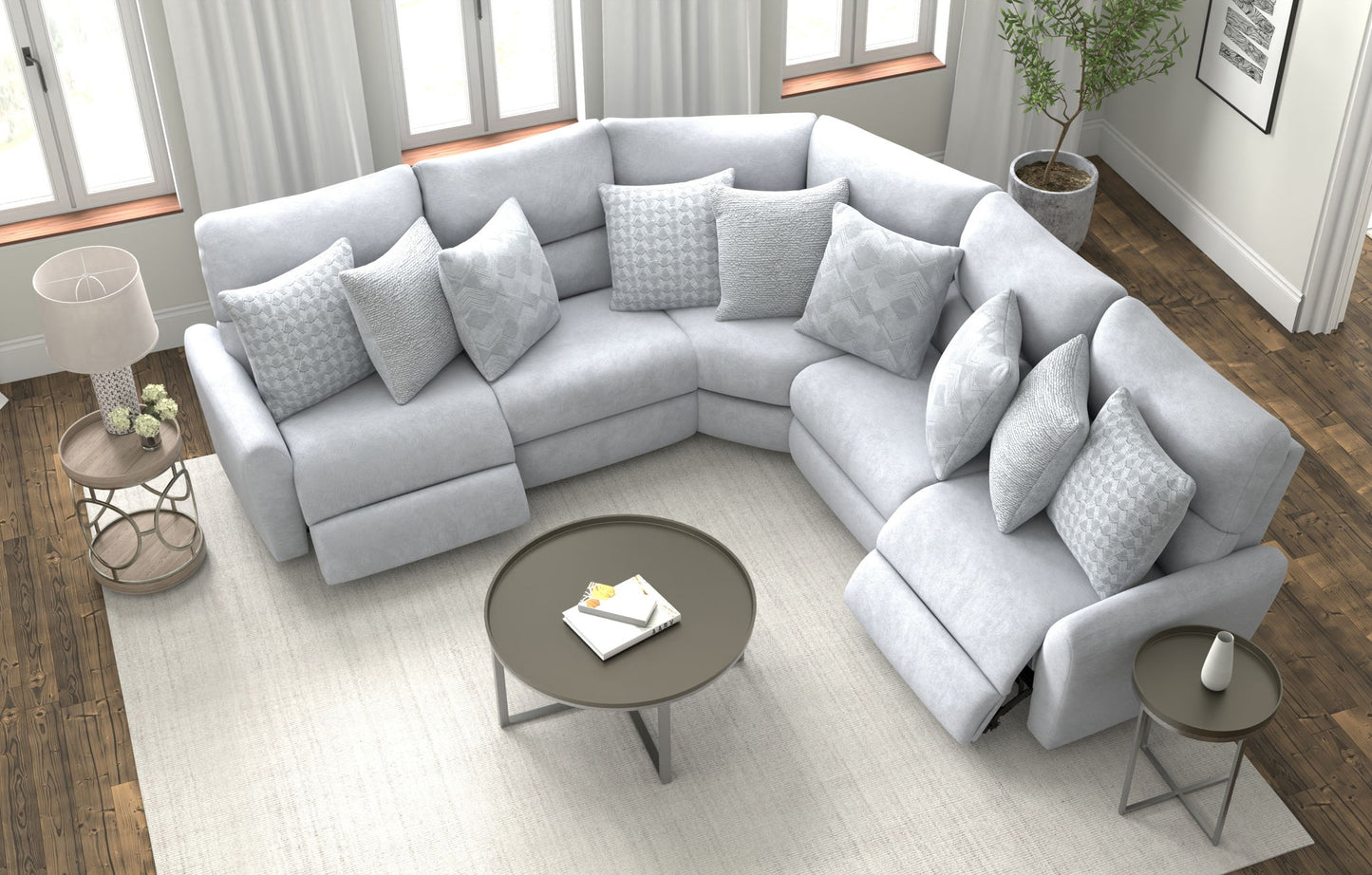 Majesty - Deep Seating Power Reclining Sectional
