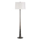 Tallarico - Brass & Marble Floor Lamp - Black / Bronze / Brown