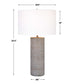 Monolith - Table Lamp - Gray