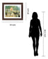 Victorian Balloon Promenade - 28" x 34" Framed Wall Art - Green