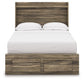 Elbrim - Panel Storage Bed