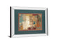 Oriental Trip Crop By Silvia Vassileva - Mirror Framed Print Wall Art - Dark Gray