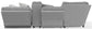 Abraxas - 6 Piece Reclining Sectional