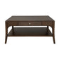 Sylvie - Rectangular Coffee Table - Dark Brown
