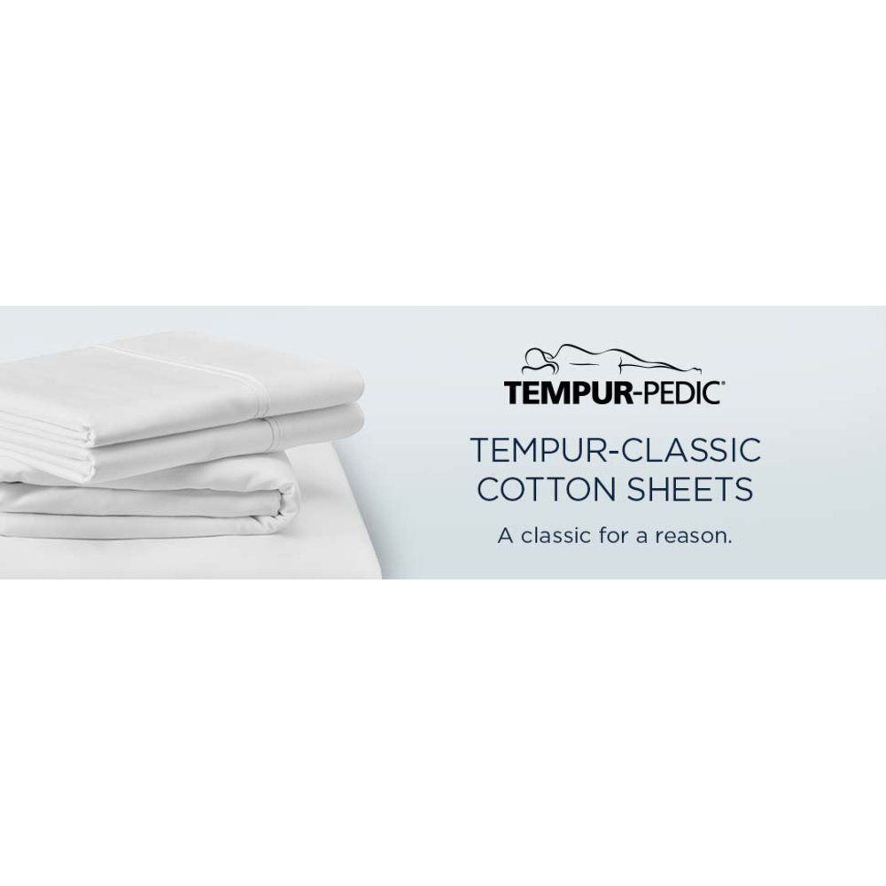 Linens - Tempur Classic Cotton Sheet Set - Cool Gray