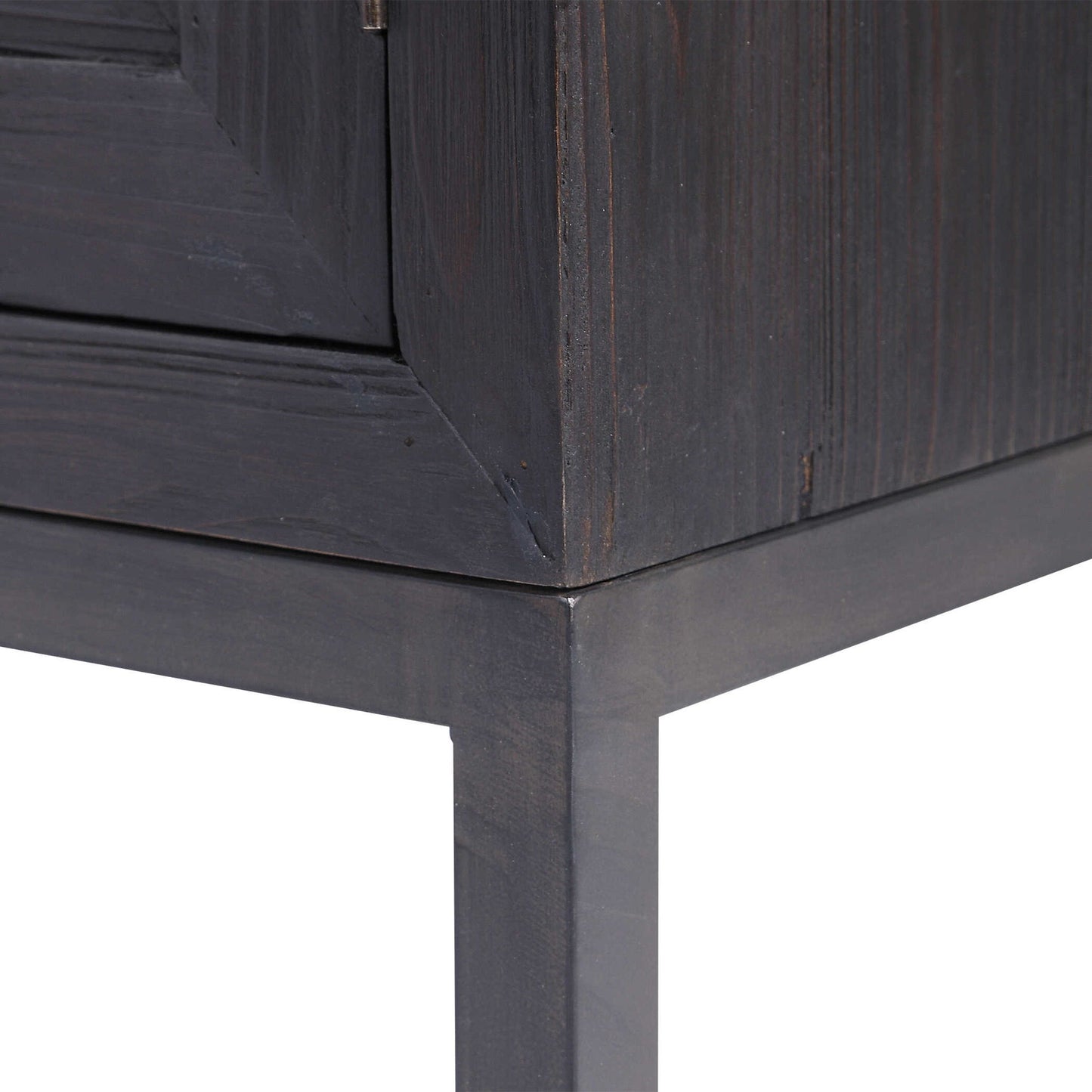 Aiken - 2 Door Cabinet - Dark Walnut