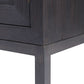 Aiken - 2 Door Cabinet - Dark Walnut