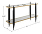 Empire - Cityscape Console Table - Gold