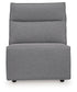 Modmax II - Reclining Sectional - Salt And Pepper