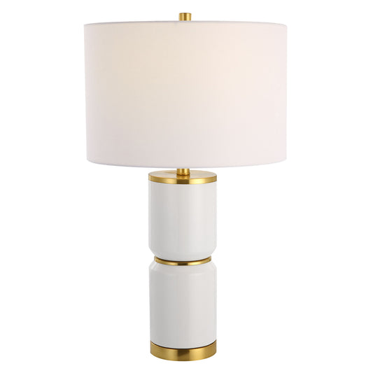 Table Lamp - Gloss White