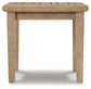 Gerianne - Square End Table - Brown