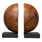 Teak And Noir - Bookends (Set of 2) - Light Brown
