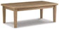 Gerianne - Rectangular Cocktail Table - Brown