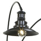 Sheriel - Metal Arc Lamp  - Black