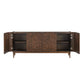 Melbourne - Mappa Burl 4 Door Cabinet - Woodtone