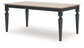 Brenkerton - Rectangular Dining Room Table - Grayish Brown / Black