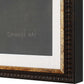 Florals On Black - Framed Prints (Set of 4) - Black