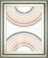 Over The Rainbow I By Moira Hershey - Framed Print Wall Art - Beige