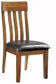 Ralene - Dining UPH Side Chair (Set of 2) - Medium Brown
