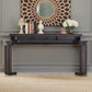 Weston - Console Bar Table - Peppercorn