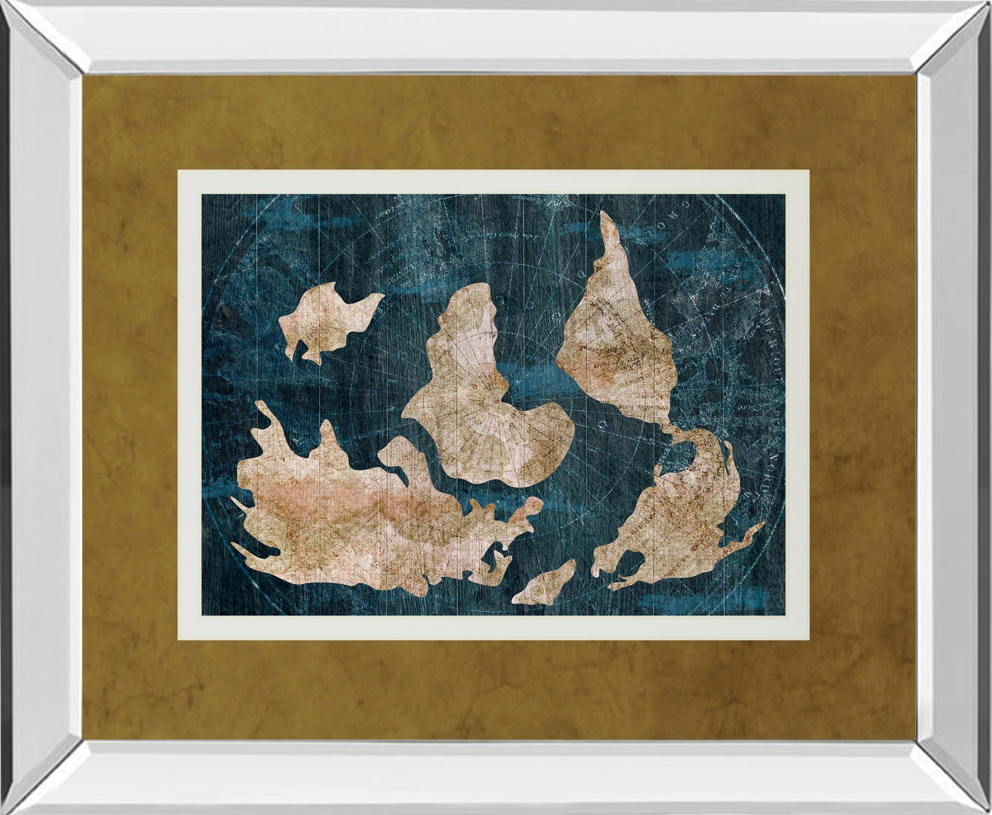 Industrial Map By CAD Designs - Blue