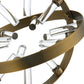 Realm - Spherical Brass Sculptures (Set of 2) - Gold