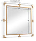 Balkan - Square Mirror - Golden