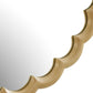 Cerrito - Round Mirror - Burnished Ivory