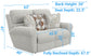 Kellen - Fabric Reclining Loveseat