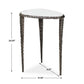 Arnold - Marble Accent Table - Bronze,White