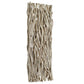Gathered Teak - Bleached Wood Wall Decor - Beige