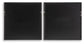 Dirkgrove - Wall Art Set (Set of 2) - Black / White / Brown
