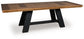 Greddinton - Dining Extension Table - Brown / Black