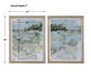 Far Away View - View Framed Prints - Light Blue
