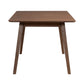 Space Savers - Rectangular Leg Table - Brown