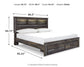 Drystan - Panel Bookcase Bed