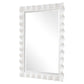 Haya - White Scalloped Mirror